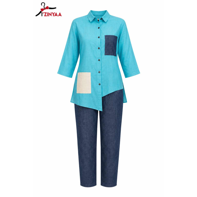 Ensemble Turquoise Chic Esprit Jean