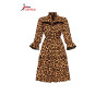 Robe Femme Izinyaa “Savannah Chic” — Élégance Sauvage & Style Tendance