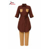 Ensemble Femme Izinyaa “Cacao Chic” — Élégance Moderne & Silhouette Raffinée