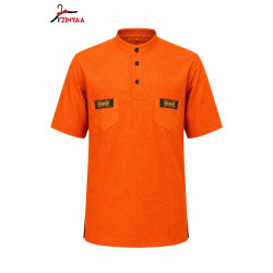 Chemise Orange Prestige Col...
