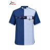 Chemise Bicolore Bleue Prestige Moderne Homme