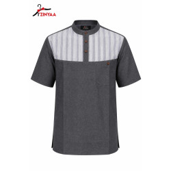 Chemise Gris Charbon...