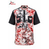 Chemise Artistique Rouge Expression Moderne Homme