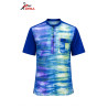 Chemise Artistique Bleue Aquarelle Homme