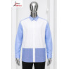 Chemise Premium Izinyaa “Skyline Elegance” – Pureté Contemporaine