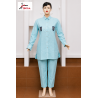 Ensemble Femme Izinyaa “Sky Elegance” — Chic Minimaliste Bleu Ciel
