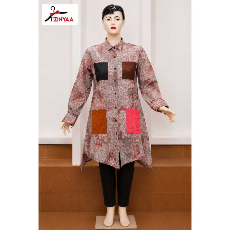 Ensemble Femme Izinyaa “Mosaic Glow” — Élégance Artistique & Style Moderne