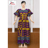Robe Femme Izinyaa “Royal Mosaic” — Élégance Africaine & Style Vibrant