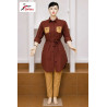 Ensemble Femme Izinyaa “Cacao Chic” — Élégance Moderne & Silhouette Raffinée