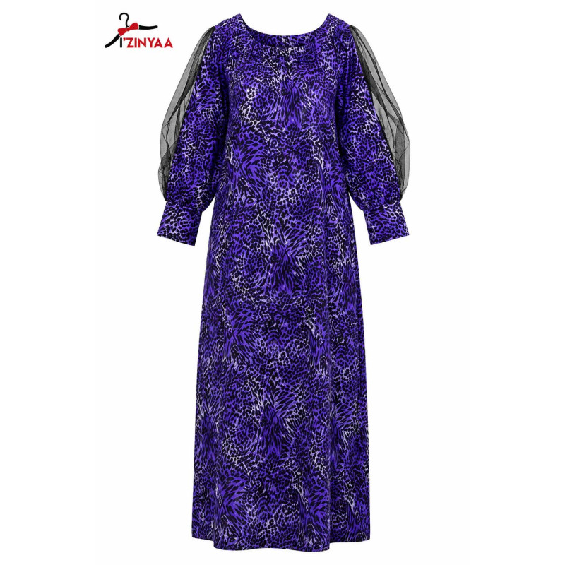 Robe Femme Izinyaa “Violette Impériale” — Élégance Mystérieuse & Charme Audacieux