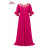 Robe Majesté Fuchsia Élégante