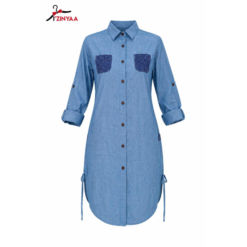 Robe Chemise Denim Chic