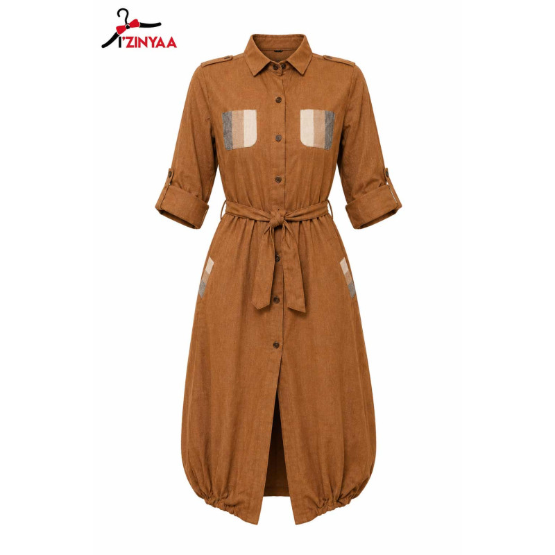 Robe Chemise Cannelle Chic