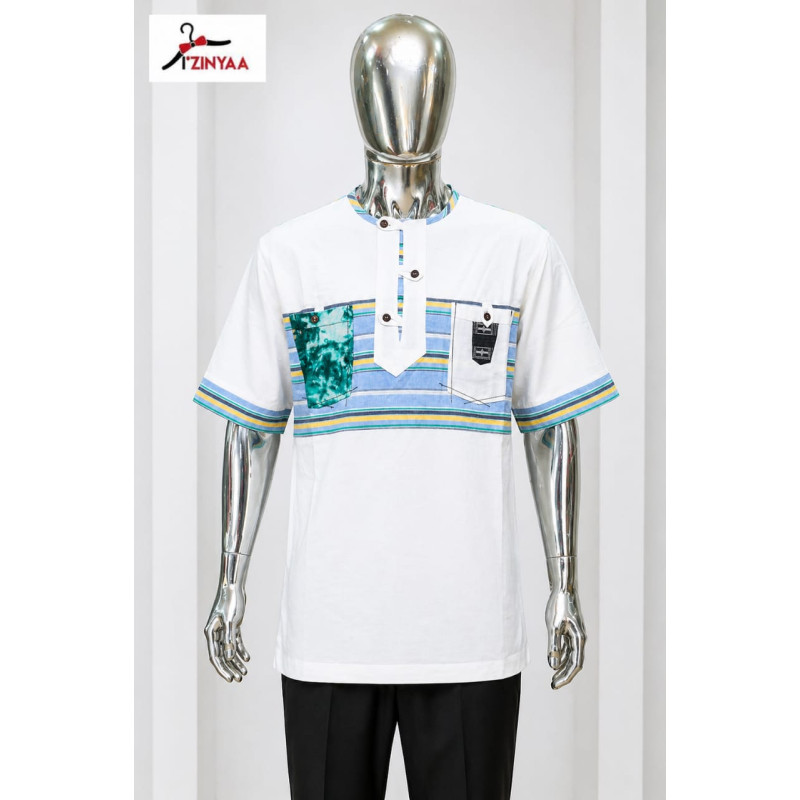 Chemise Premium Azinyaa “Horizon Artistique” – Signature Contemporaine