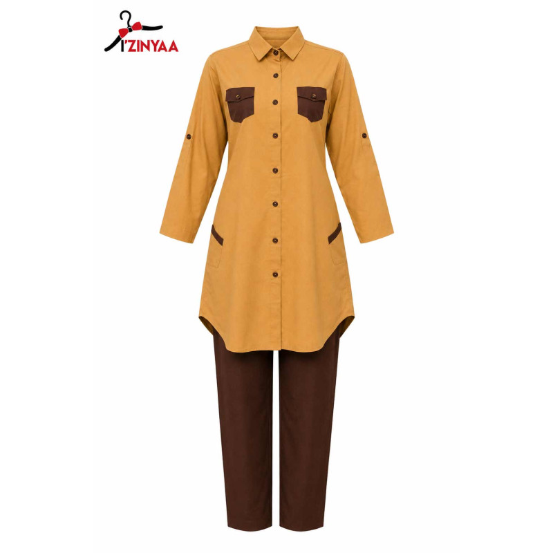 Ensemble Safran Élégance Bicolore Femme