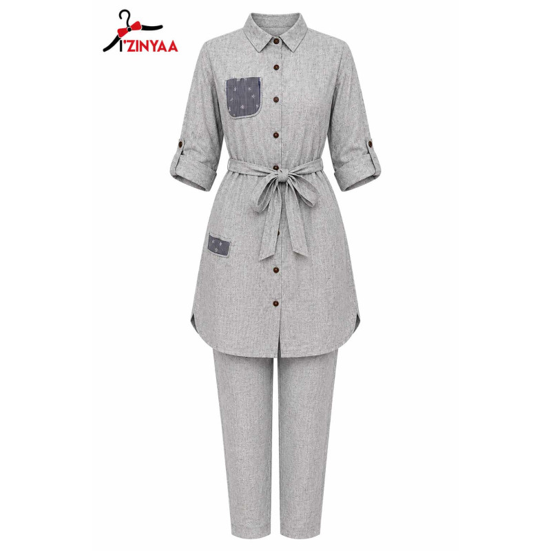 Ensemble Brume Élégance Minimaliste Femme